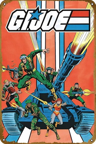 Gi Joe – Tank Poster Vintage R - đánh giá và giá Vintage Collectible Tins