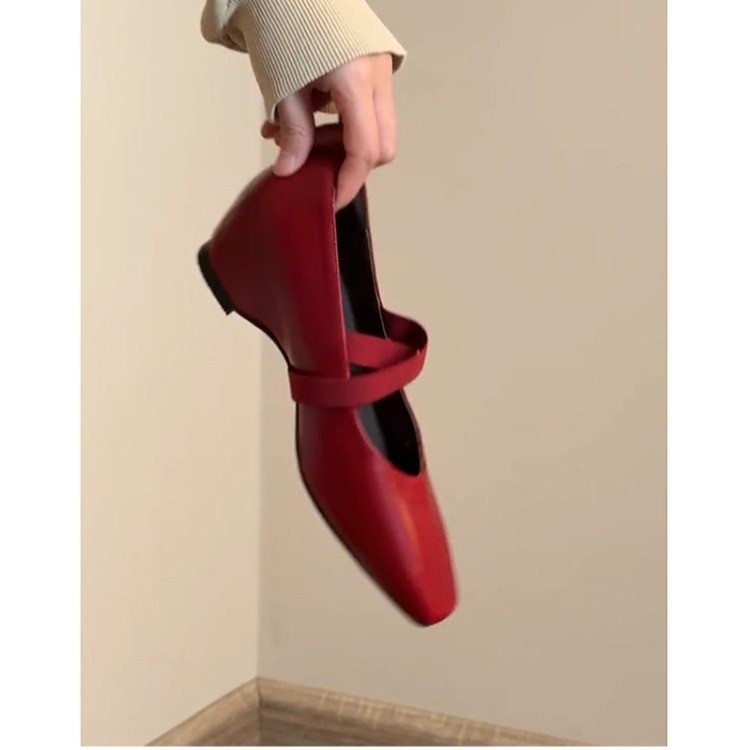 French-style Vintage Low-heel  - đánh giá và giá Vintage Collectible Shoes