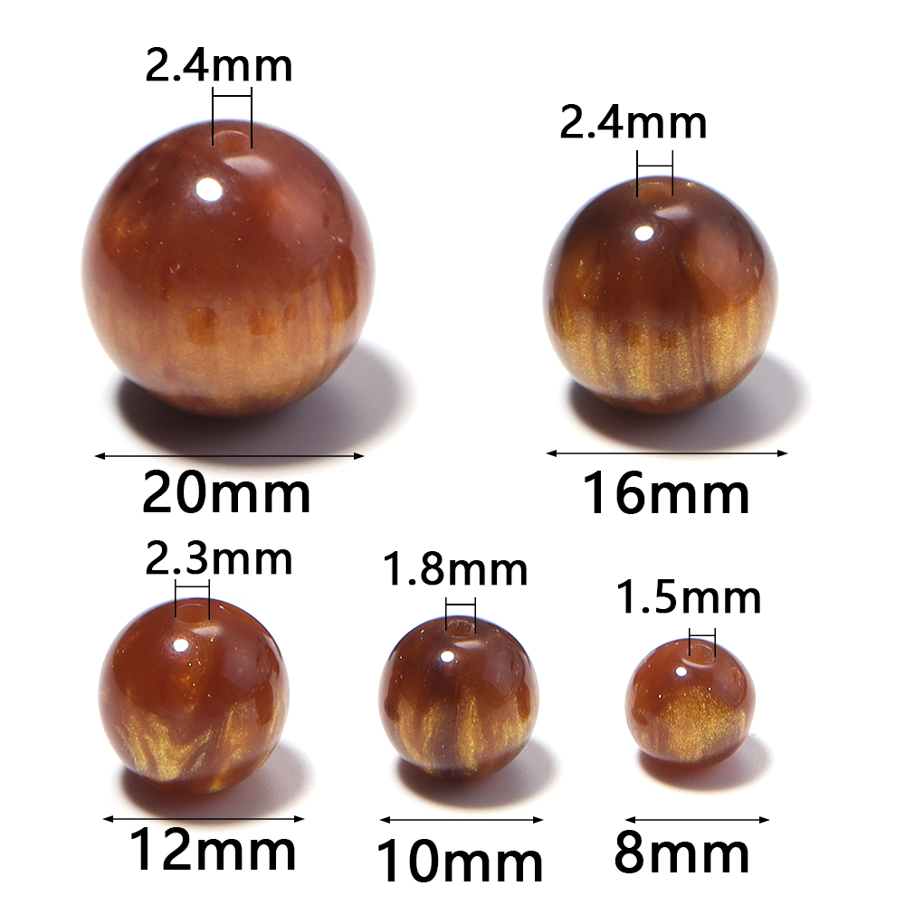 5-30pcs/lot 8-20mm Gilding Res - đánh giá và giá Vintage Collectibles For Sale