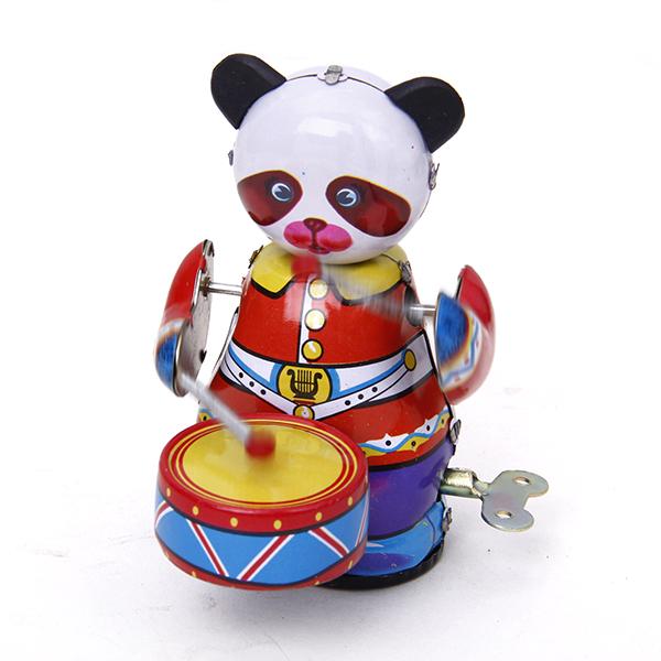 Wind Up Clockwork Panda Drumme - đánh giá và giá Vintage And Collectible Toys