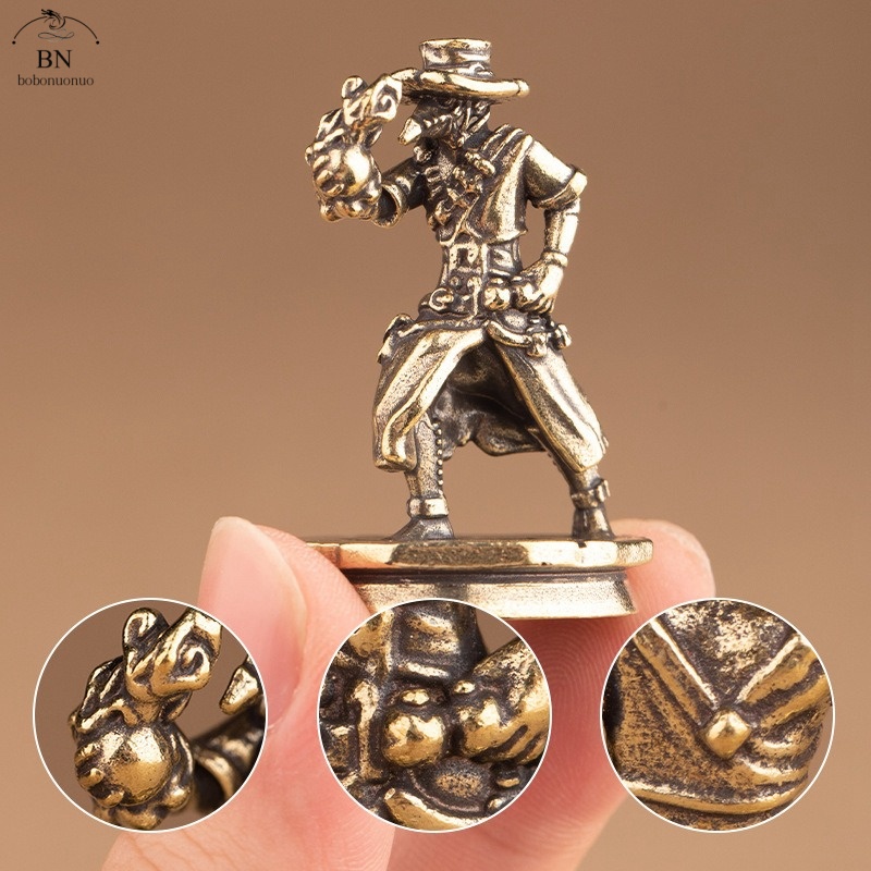 solid Brass Dance Cowboy Figur - đánh giá và giá Vintage And Collectible Toys