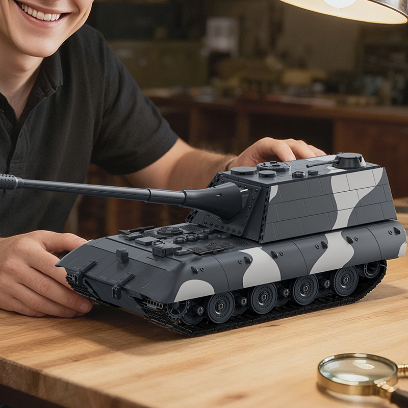 1836pcs MOC adult E-100 Tank D - đánh giá và giá Vintage And Collectible Toys