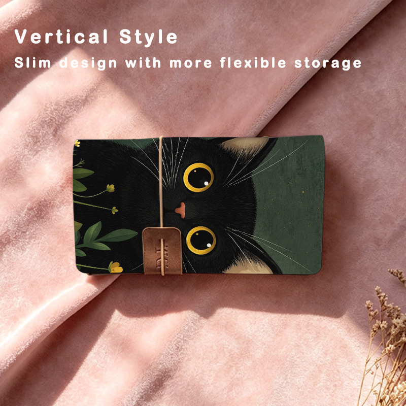 Cute Black Cat Printed 6-Ring  - đánh giá và giá Polaroid Photo Album