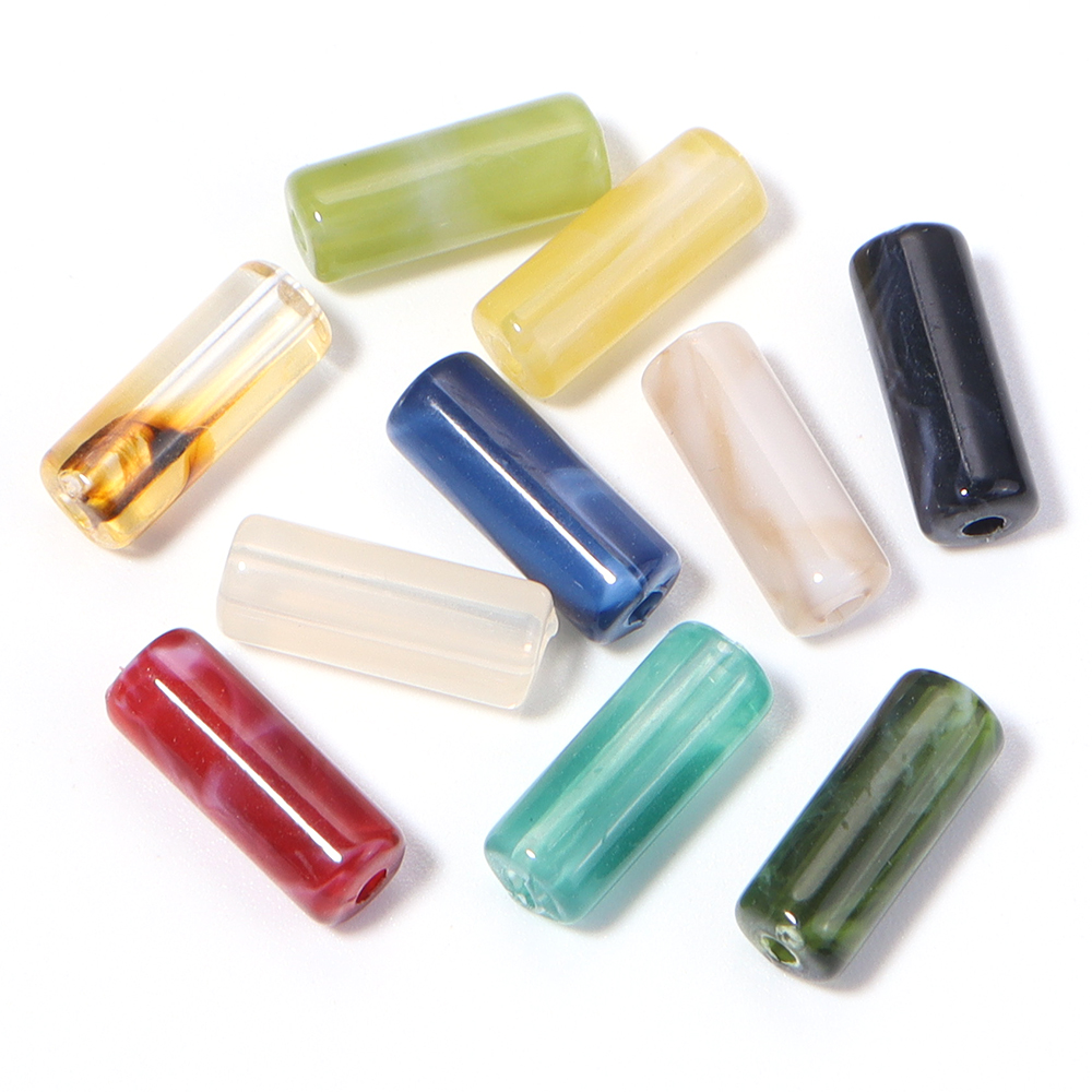 100pcs/lot Cylinder Acrylic Be - đánh giá và giá Vintage Collectibles For Sale