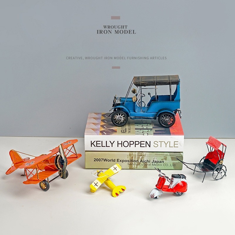 Vintage Retro Metal Plane Moto - đánh giá và giá Vintage Collectible Tins