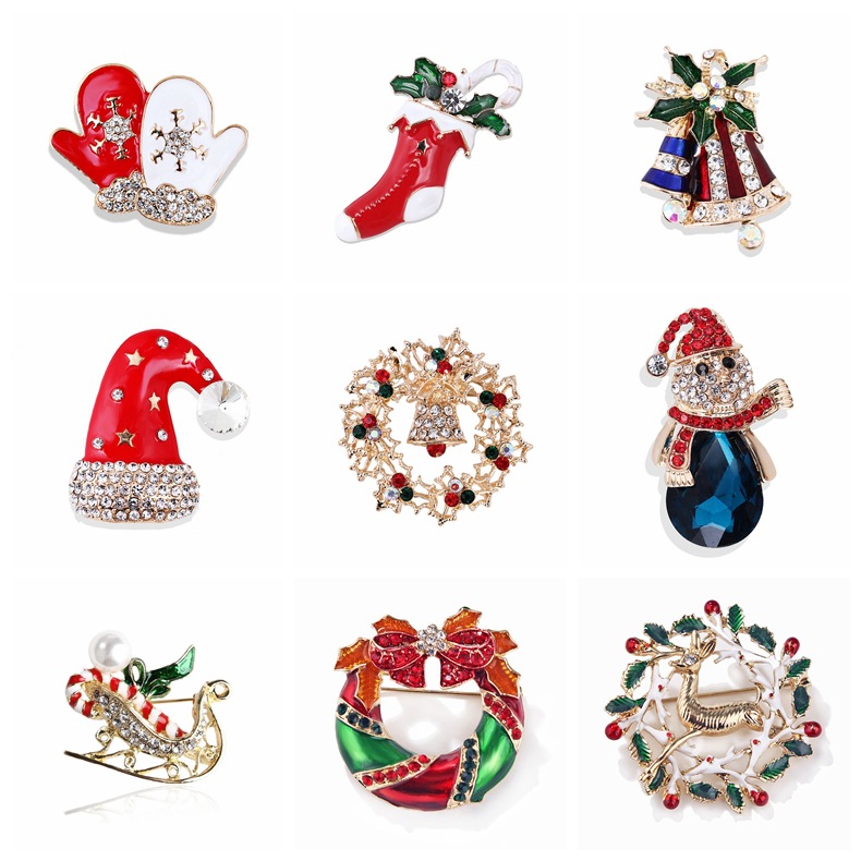 Vintage Rhinestone Christmas B - đánh giá và giá Vintage Collectible Clothing