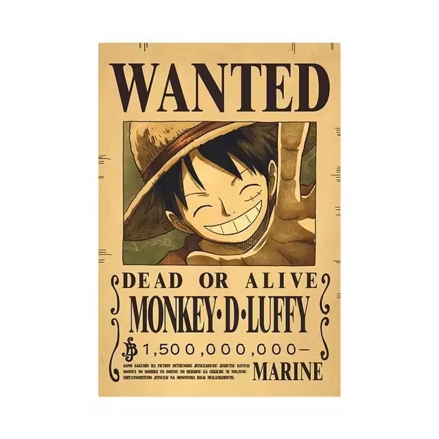 Anime One Piece Bounty Wanted  - đánh giá và giá Vintage And Collectible Toys