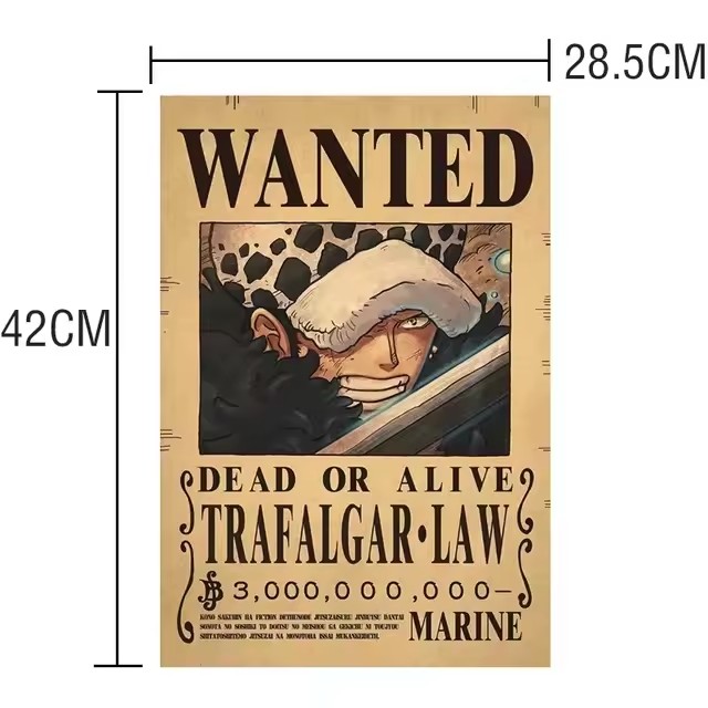 Anime One Piece Bounty Wanted  - đánh giá và giá Vintage And Collectible Toys