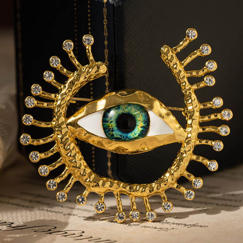 New Evil Eye Badges Cosplay An - đánh giá và giá Collectible Vintage Brooches