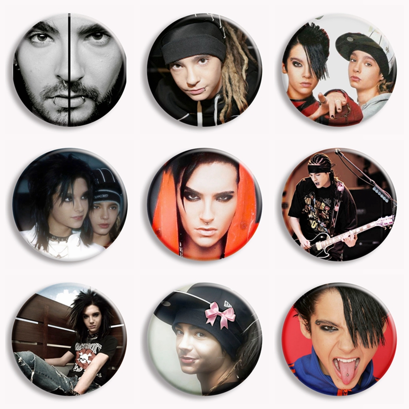 Rock Band Tokio Hotel Kaulitz  - đánh giá và giá Collectible Vintage Brooches