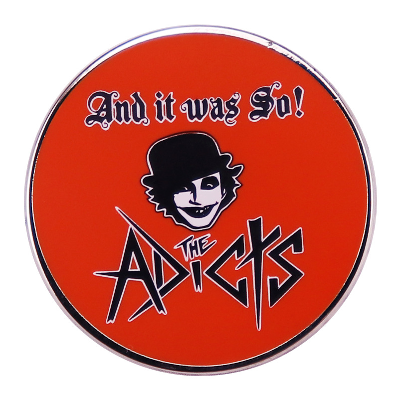 The- Adicts Enamel Pin Vintage - đánh giá và giá Collectible Vintage Brooches