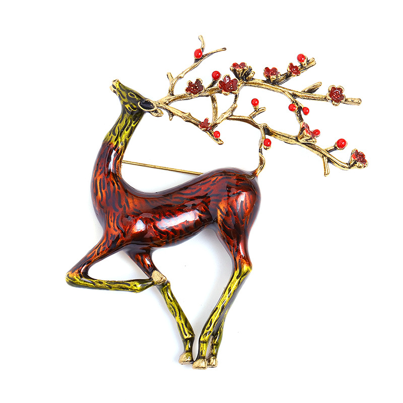 Vintage Deer Brooch Collection - đánh giá và giá Collectible Vintage Brooches