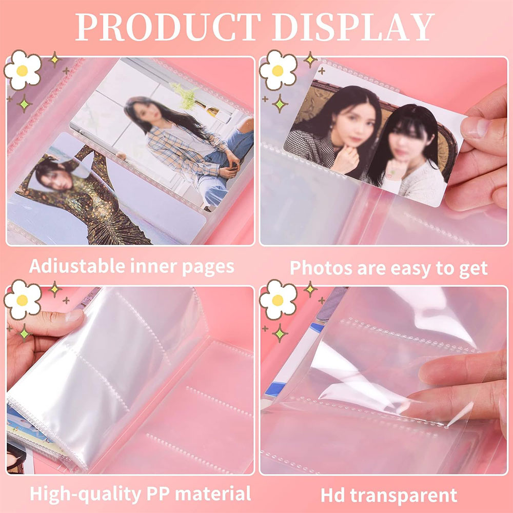 Kpop Transparent Photo Album M - đánh giá và giá Polaroid Photo Album