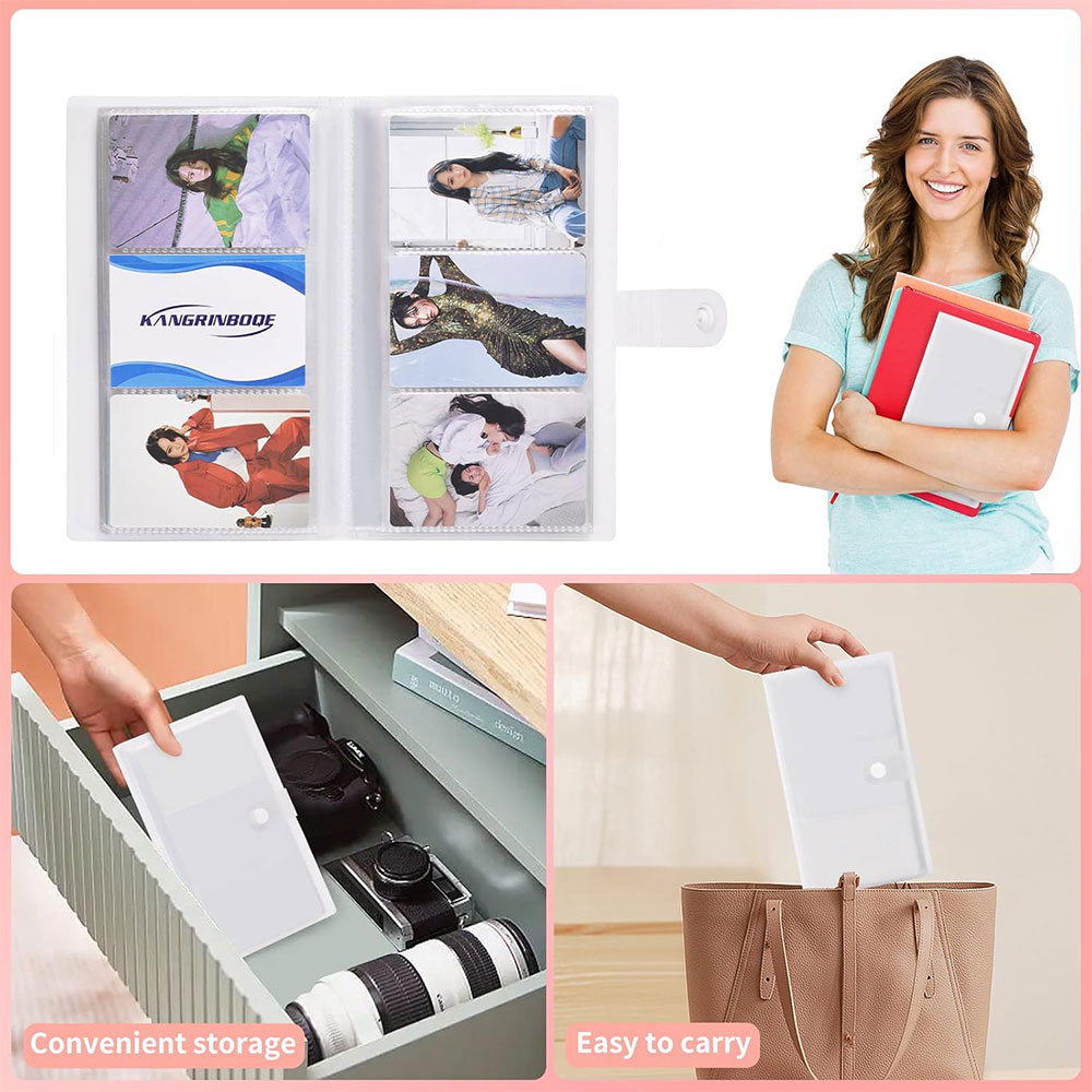 Kpop Transparent Photo Album M - đánh giá và giá Polaroid Photo Album
