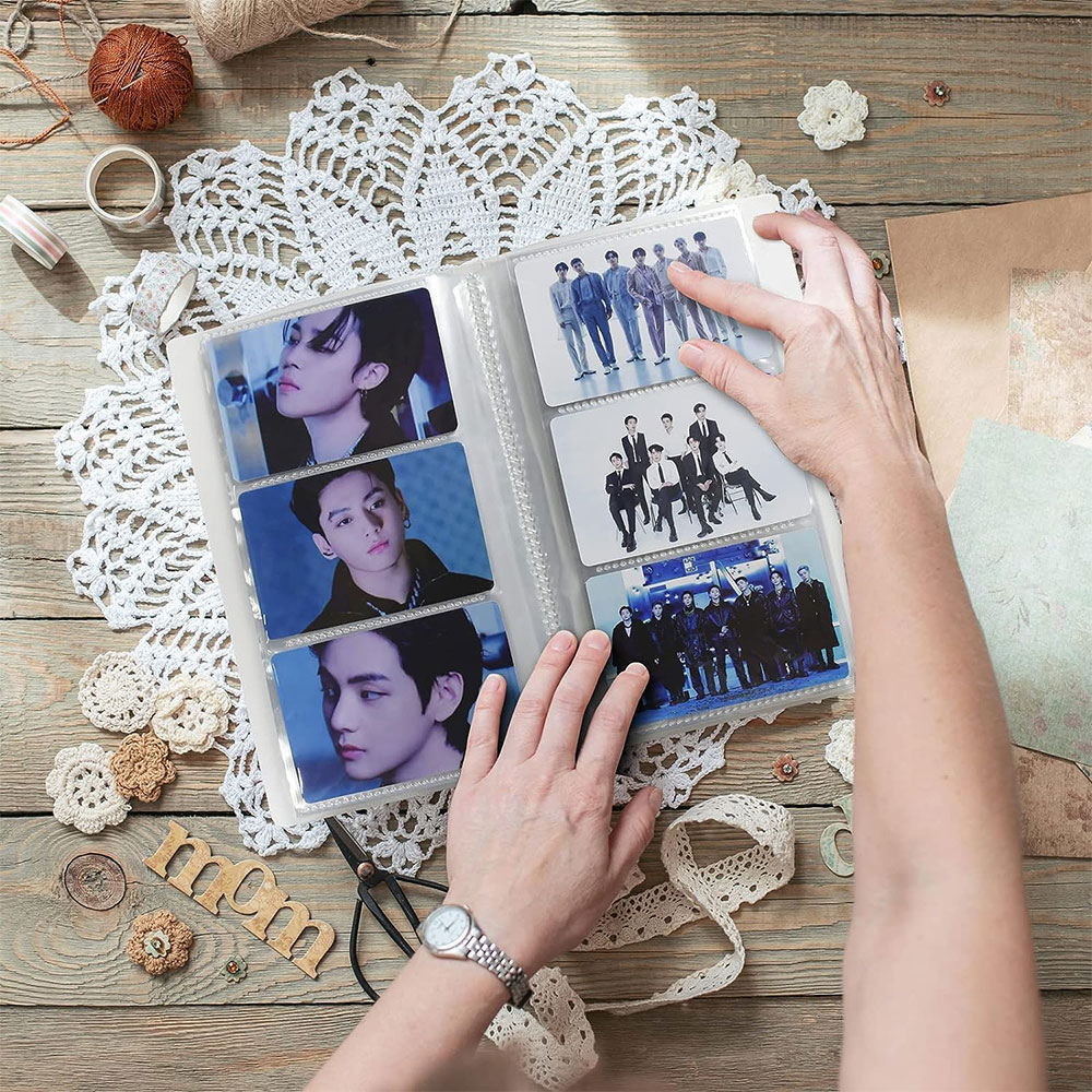 Kpop Transparent Photo Album M - đánh giá và giá Polaroid Photo Album